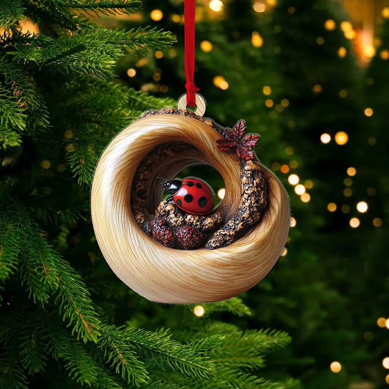 Ladybug - Animal Christmas Ornament CH014