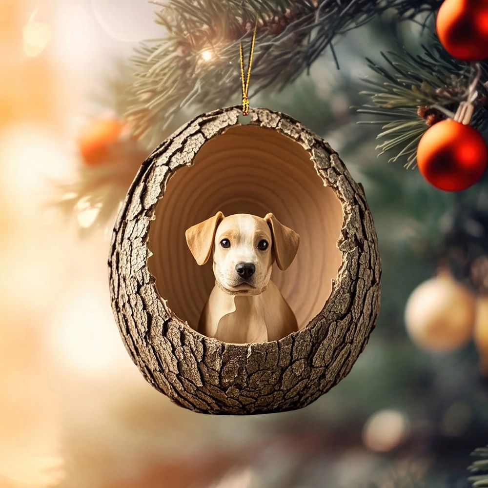 Dog - Animal Christmas Ornament CH095