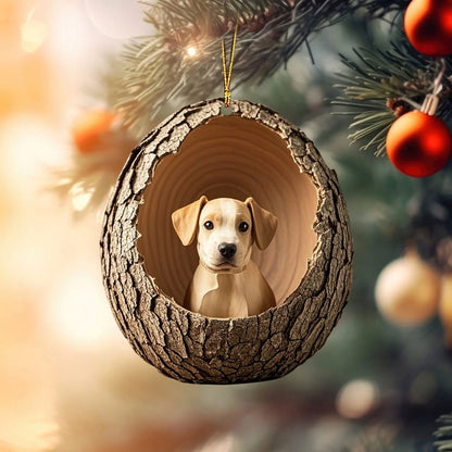 Dog - Animal Christmas Ornament CH095