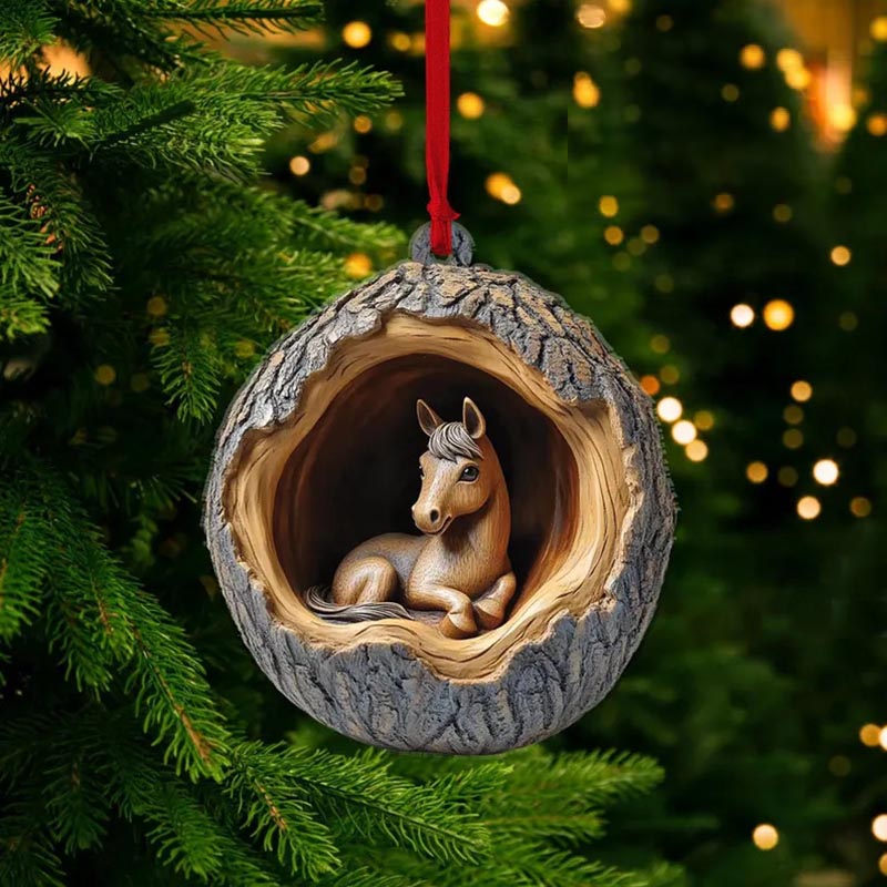 Horse - Animal Christmas Ornament CH017