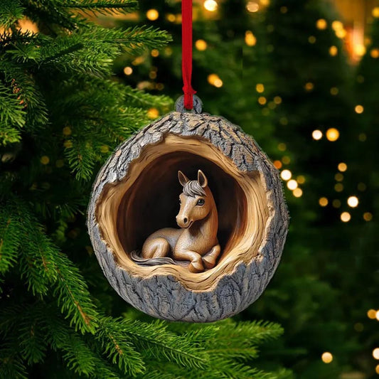 Horse - Animal Christmas Ornament CH017