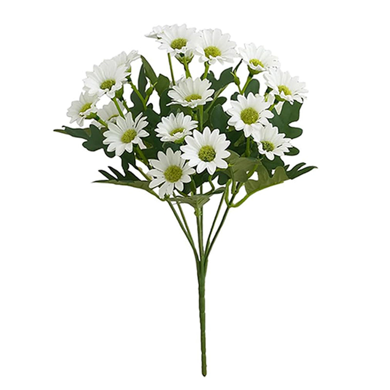 Artificial Outdoor Sunset Mums Flowers - UV resistant, Waterproof, Windproof