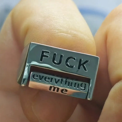F*ck Everything Spinning Ring – Spin Away The Stress
