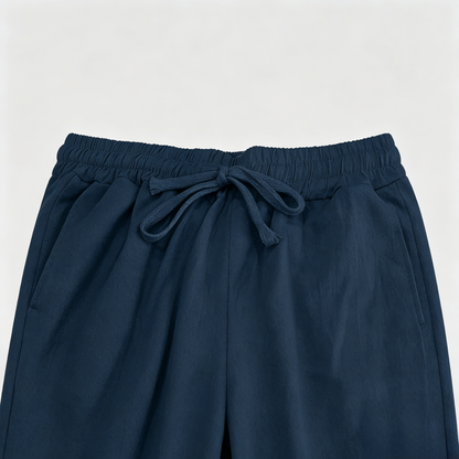 Men's Relaxed Linen Straight Leg Pants