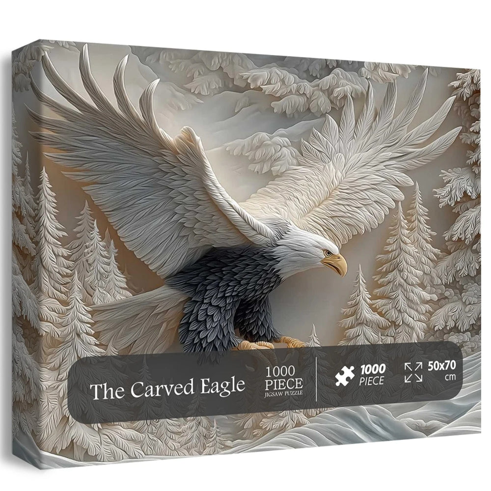 The Carved Eagle Jigsaw Puzzle 1000 Pieces