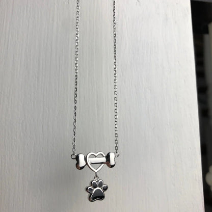 Hanging Paw Necklace