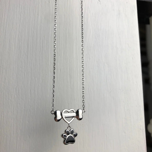Hanging Paw Necklace