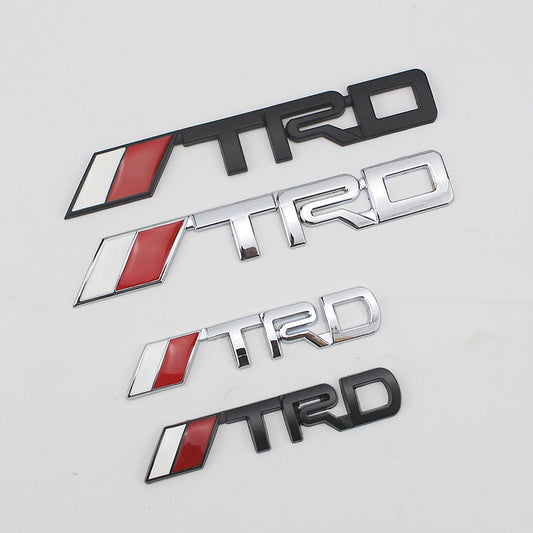 Trd - Emblem Sticker Badge, Funny Decals for Car, Truck, SUV, Motorcycle - TE037