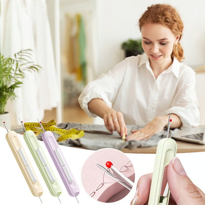 Automatic Needle Threader - 2 in 1 Threading and Thread Removal Tools