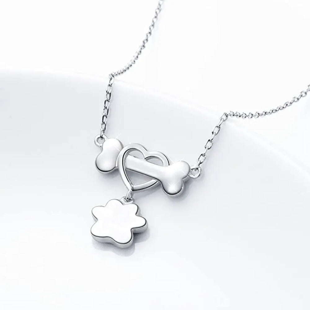 Hanging Paw Necklace