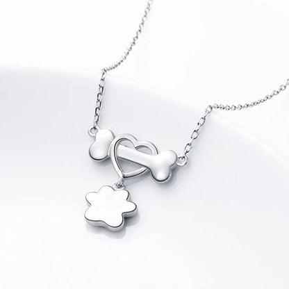 Hanging Paw Necklace