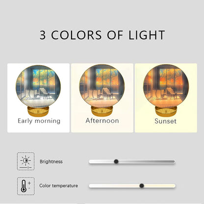 LED Mirror and Lighting Painting Multifunctional Decoration