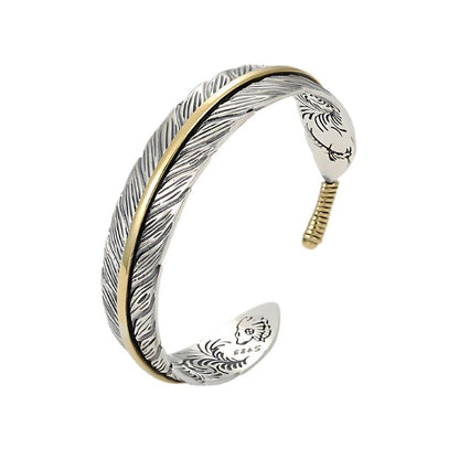 Vintage Feather Bracelet