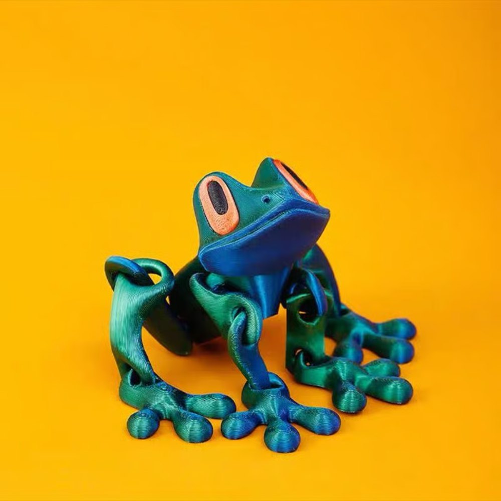 3D Printed Magnet Frog Toy