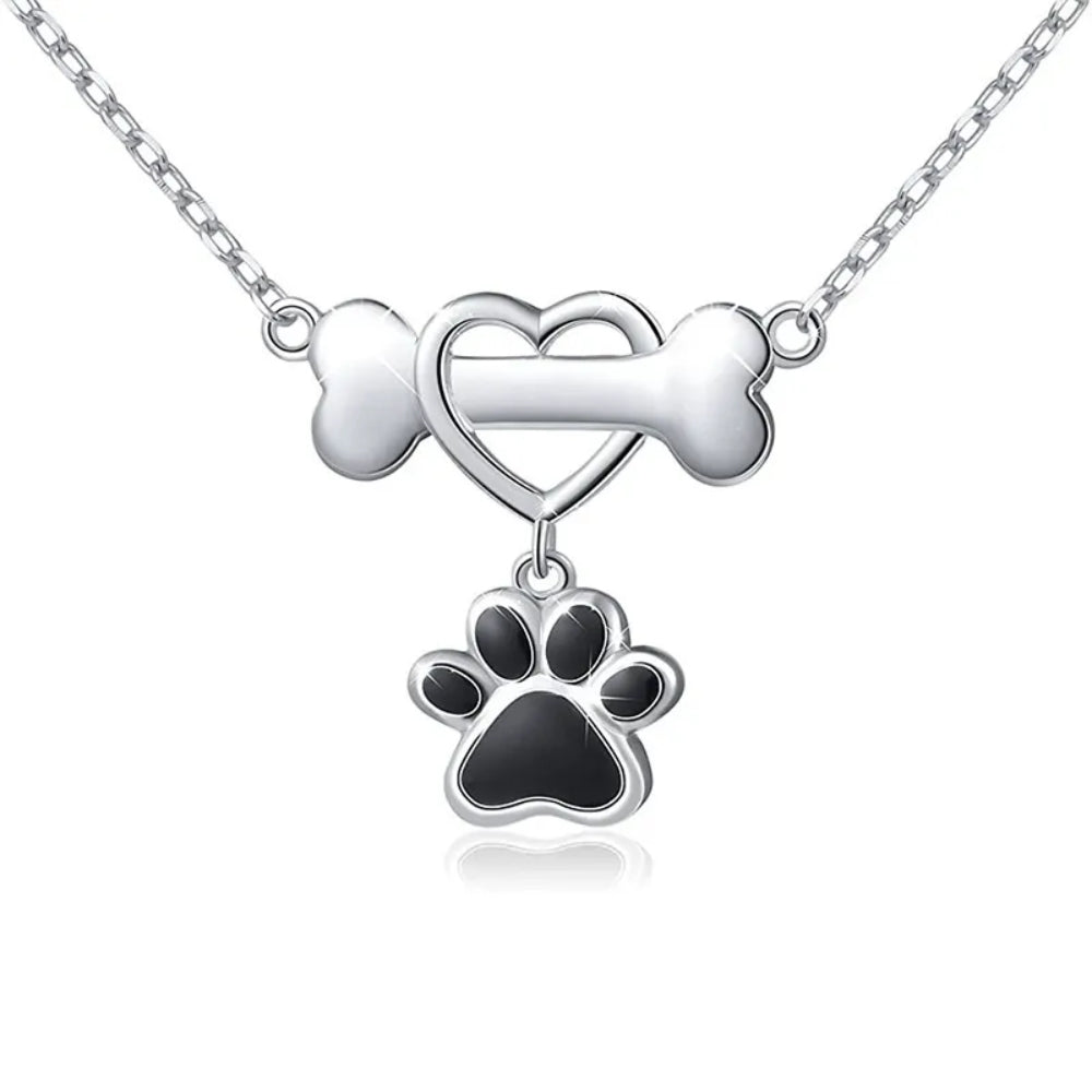 Hanging Paw Necklace