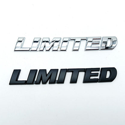 Limited - Emblem Sticker Badge, Funny Decals for Car, Truck, SUV, Motorcycle - TE036