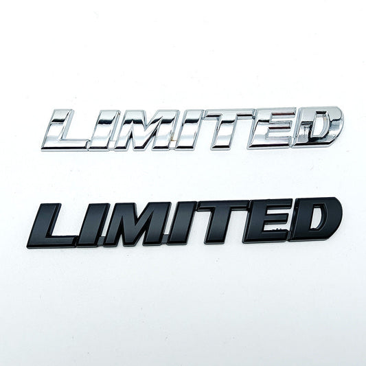 Limited - Emblem Sticker Badge, Funny Decals for Car, Truck, SUV, Motorcycle - TE036