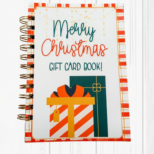 Christmas Gift Card Book - Hardcover & Durability Line