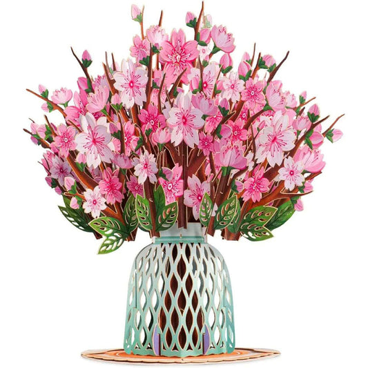Paper Love Flower Bouquet Pop-Up Card