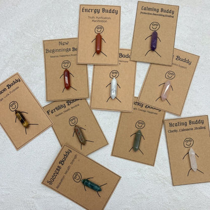 Crystal Buddies – Meaningful Crystals with Affirmation Cards