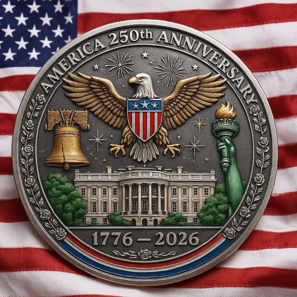 America 250th Anniversary Commemorative Coin