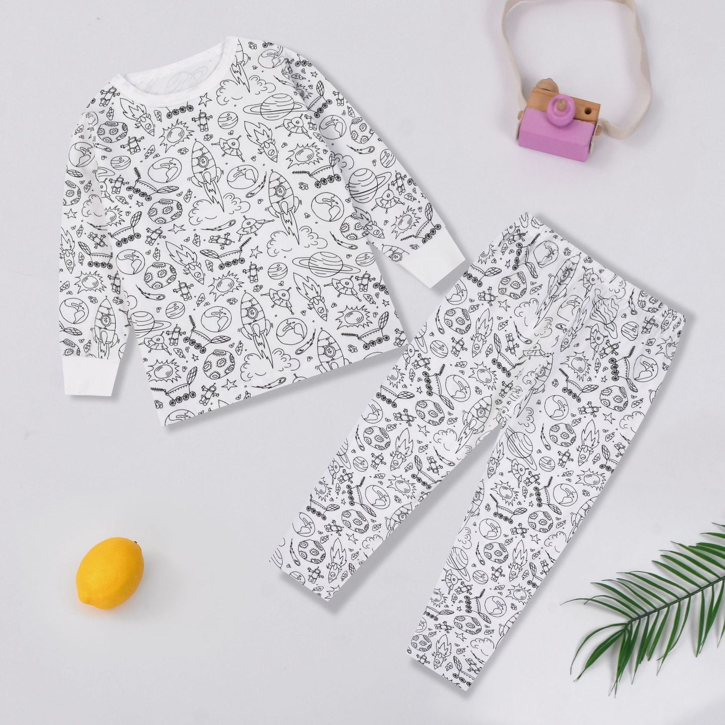 DIY Paintable Pajama Set for Children