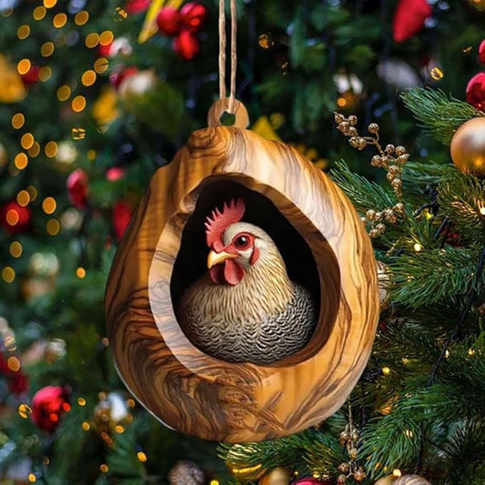 Hen - Animal Christmas Ornament CH022