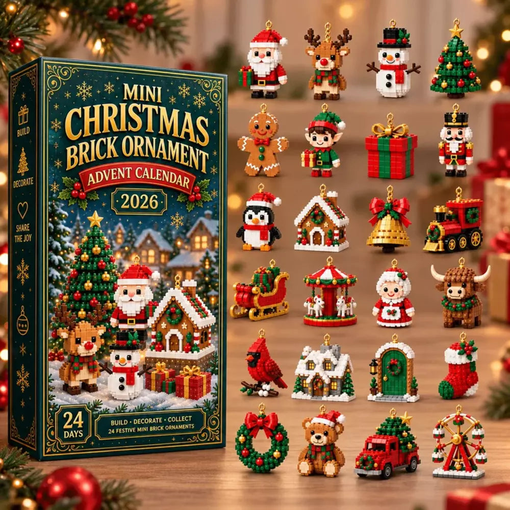 24-day Christmas advent calendar with daily festive surprises