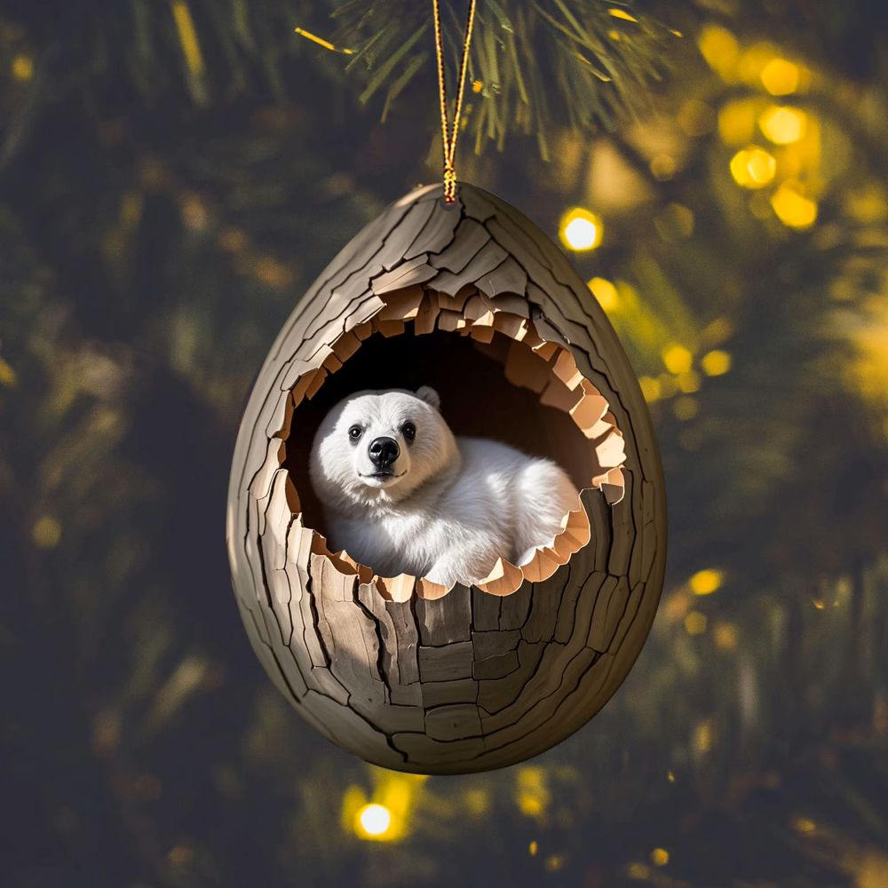 Bear - Animal Christmas Ornament CH099
