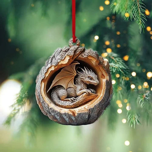 Dragon - Animal Christmas Ornament CH029