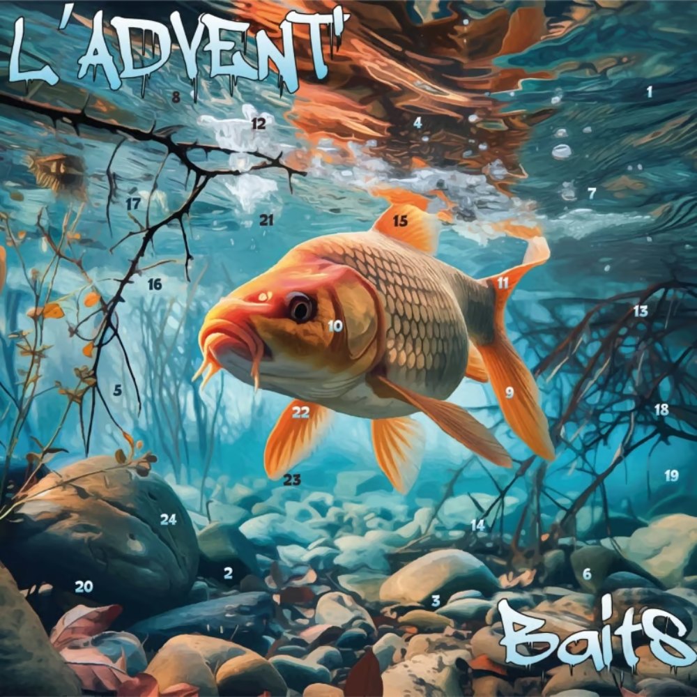 Fishing Advent Calendar - 24 Unique Lures for Predator Anglers