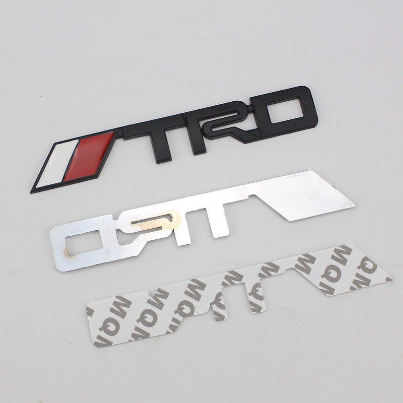 Trd - Emblem Sticker Badge, Funny Decals for Car, Truck, SUV, Motorcycle - TE037
