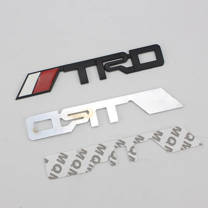 Trd - Emblem Sticker Badge, Funny Decals for Car, Truck, SUV, Motorcycle - TE037