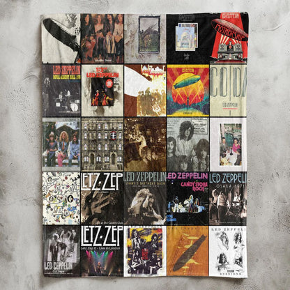 Led Zeppelin Blanket - D602 - A Legendary Album Cover Tribute for True Rock Fans