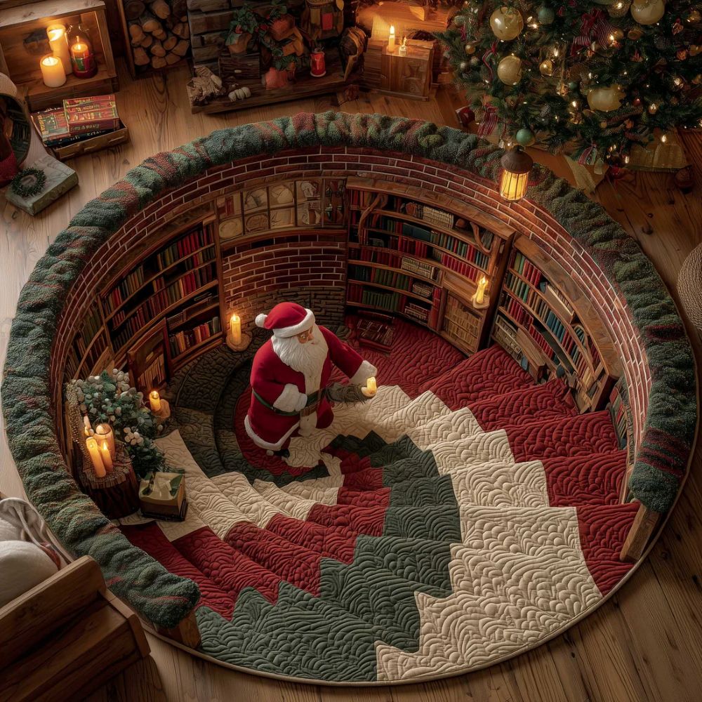 Jolly Workshop - Christmas Round Rug - JW002
