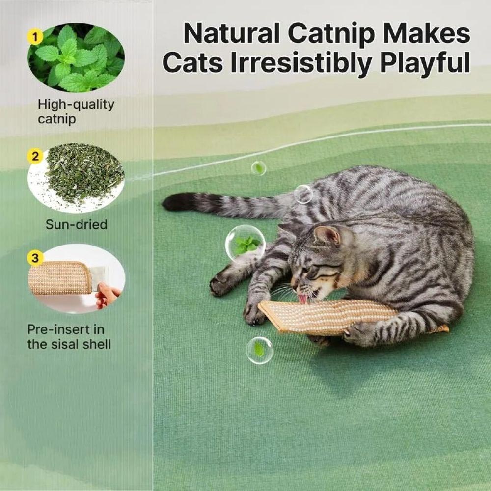 Catnip Sisal Pillow Toy