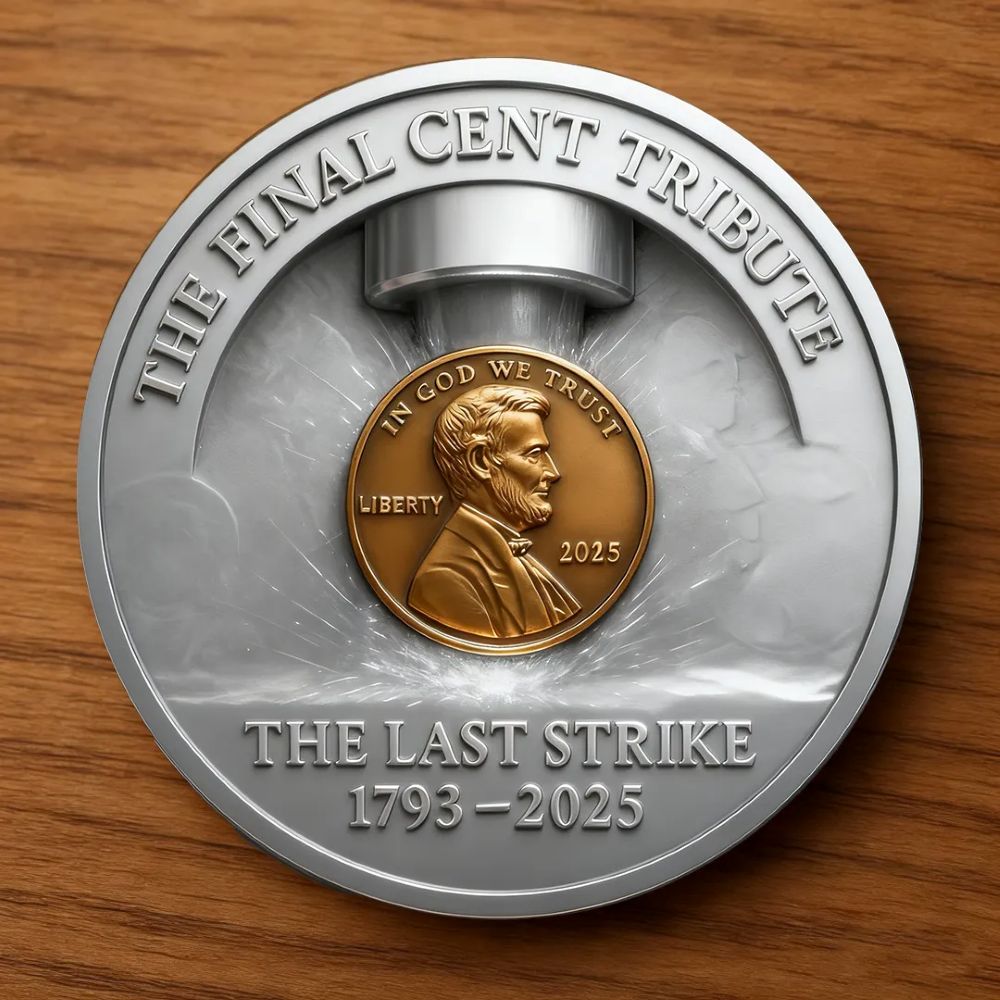 "The Last Cent" Commemorative Coin