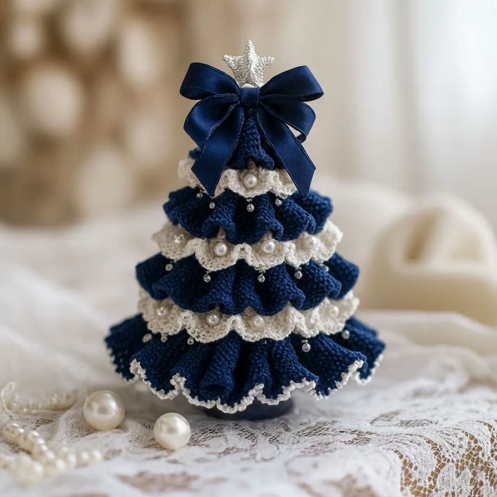 DIY Crochet Christmas Tree Kit – ✨Handmade Holiday Decoration Set