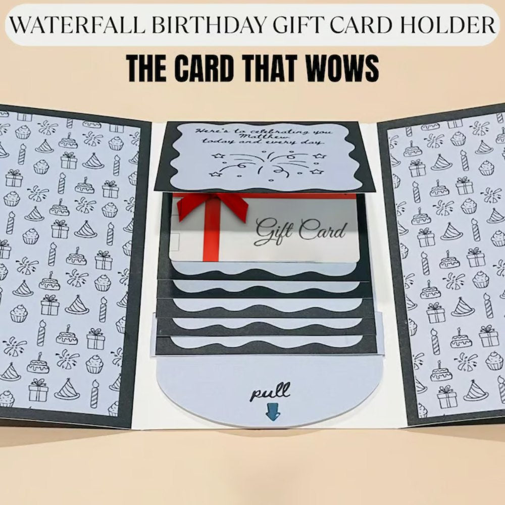 Christmas Gift Card Holder Book – Handmade Holiday Surprise, Festive Design & Heartfelt Gifting Magic