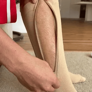 Zipper Compression Socks