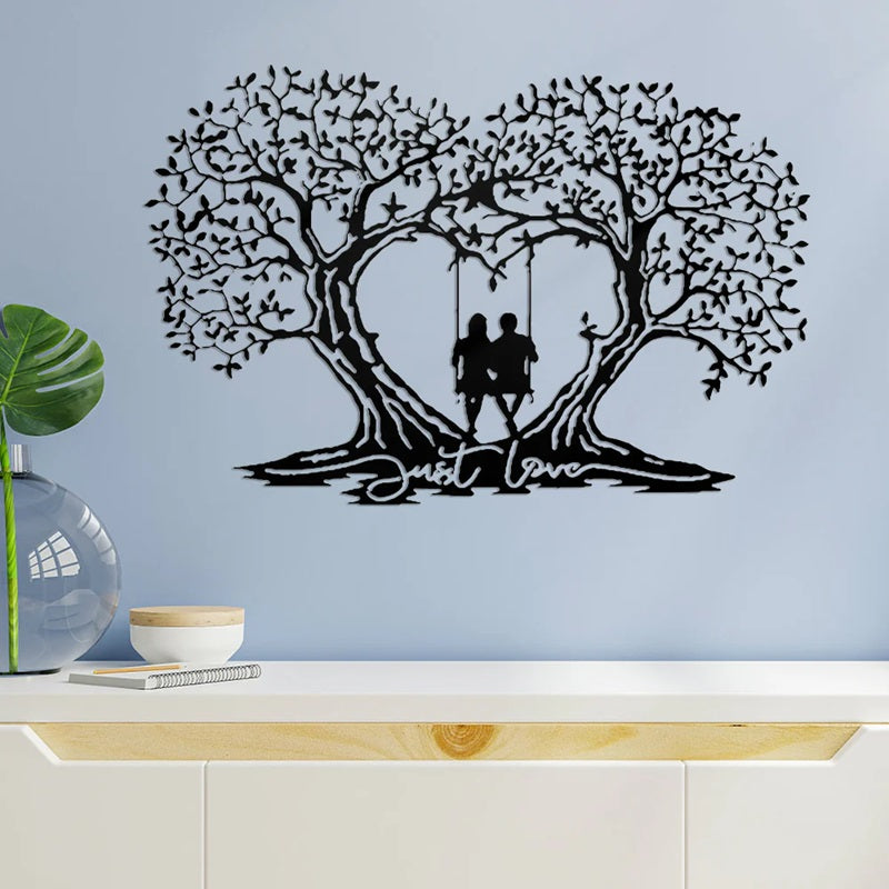 Love Tree Heart Metal Wall Art 💏
