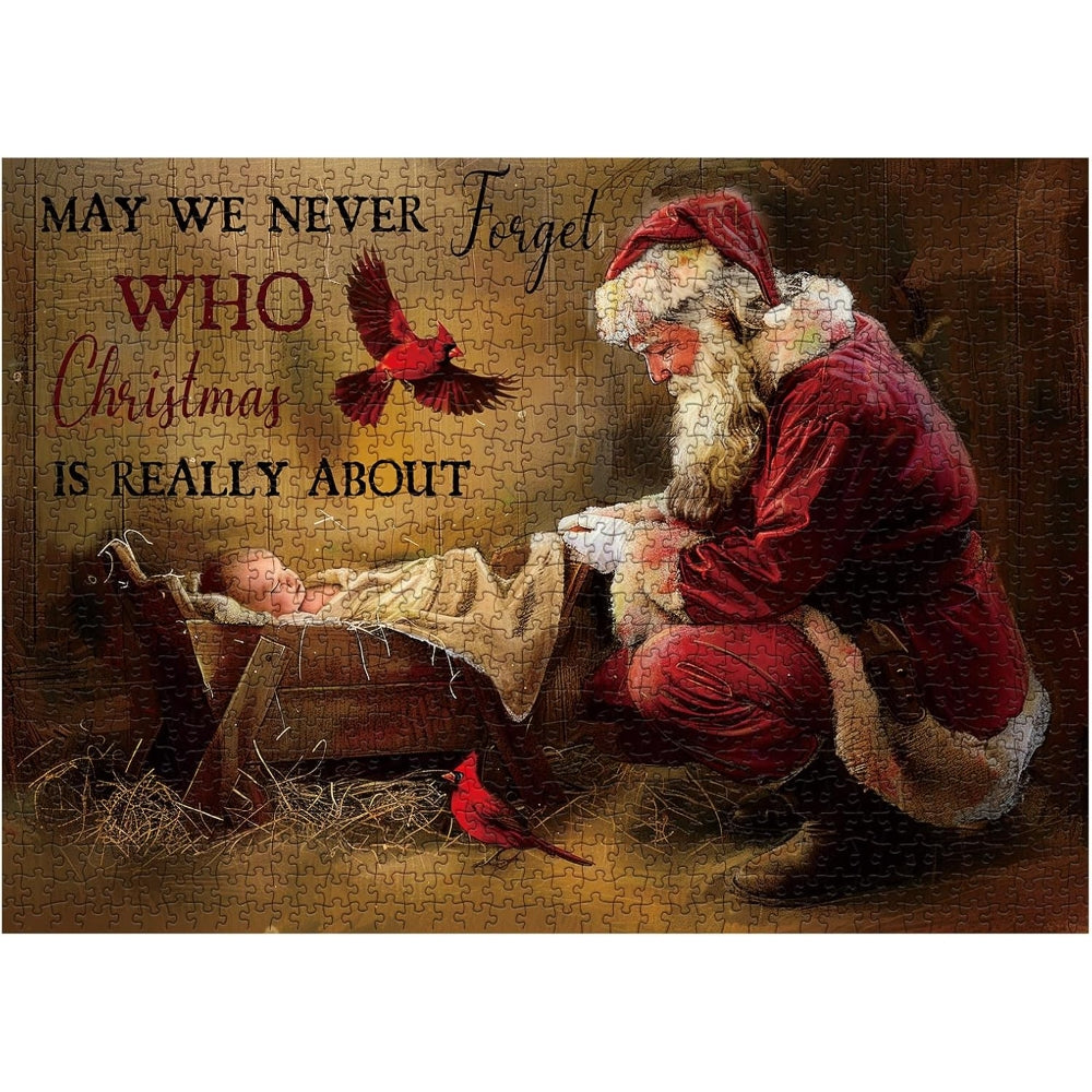 Nativity Gift Jigsaw Wooden Puzzle 1000 Pieces