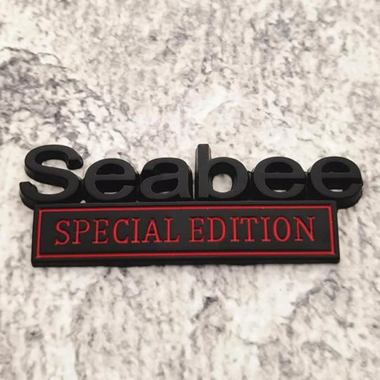 Sea Bee Special Edition - Emblem Sticker Badge, Funny Decals for Car, Truck, SUV, Motorcycle - TE023