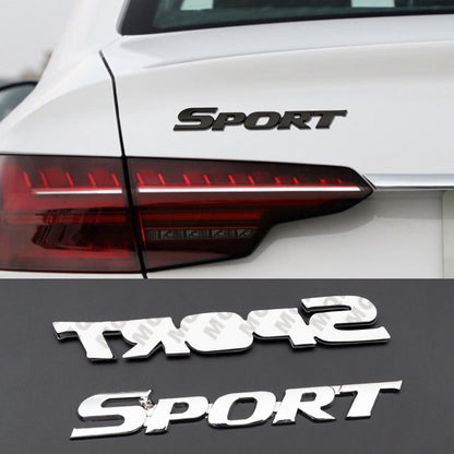 Sport - Emblem Sticker Badge, Funny Decals for Car, Truck, SUV, Motorcycle - TE029