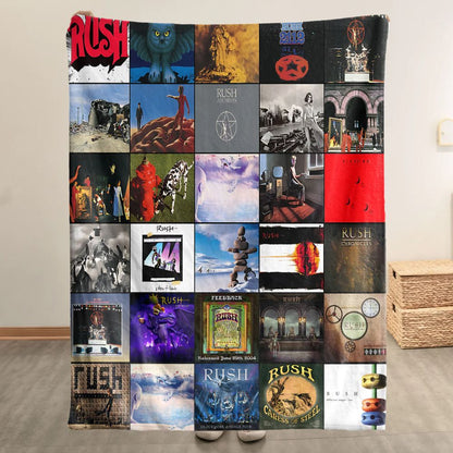 Rush Blanket - D603 - A Progressive Rock Tribute in Ultimate Comfort