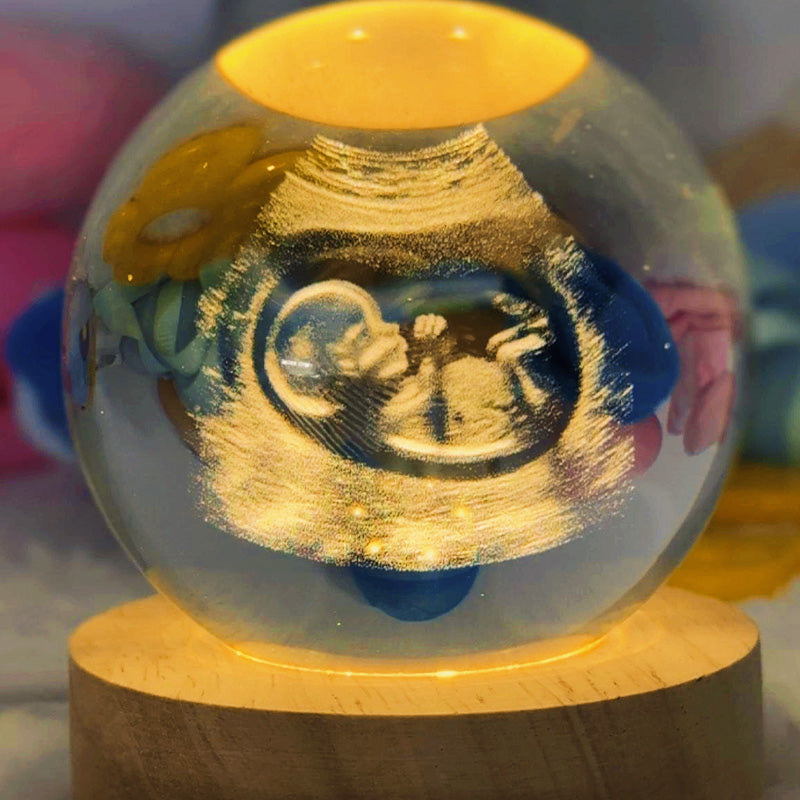 Crystal Ball Night Light for Mom