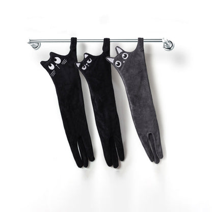 Adorable Cat Hand Towels - H550