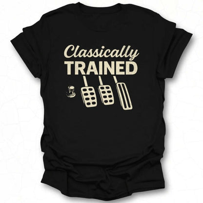 Classically Trained Train Pun T-Shirt
