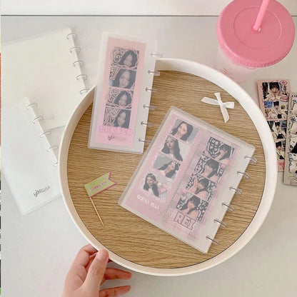 20-page photo booth album for 2x6 inch photo strips