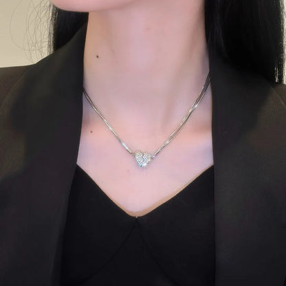 Magnetic Love Patchwork Necklace